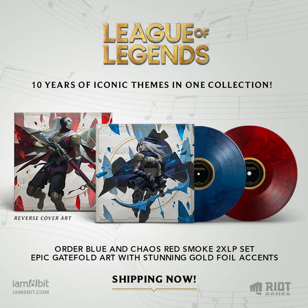 iam8bit  League of Legends Worlds Anthems Vol 1: 2014-2023 1xLP