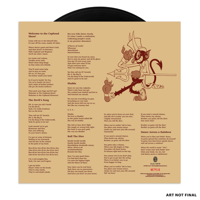 The Cuphead Show! 2xLP Sleeve