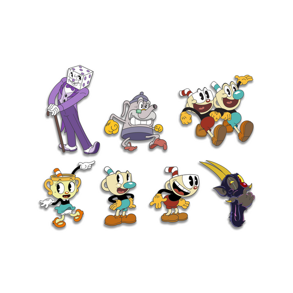The Cuphead Show! Premium Enemy Pins