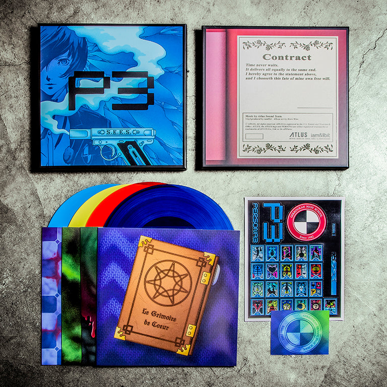 Persona 3 Vinyl Soundtrack 4xLP
