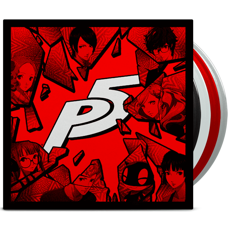 Persona 5 Vinyl Soundtrack - The Essential Edition 4xLP